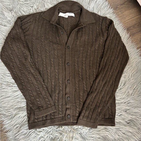 Old Navy Other - Old Navy Men's Dark Brown Cardigan Sweater